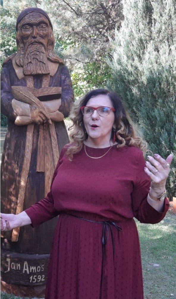 barbara i comenius pod włoskim orzechem