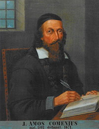 Na zdjęciu Jan Amos Komeński